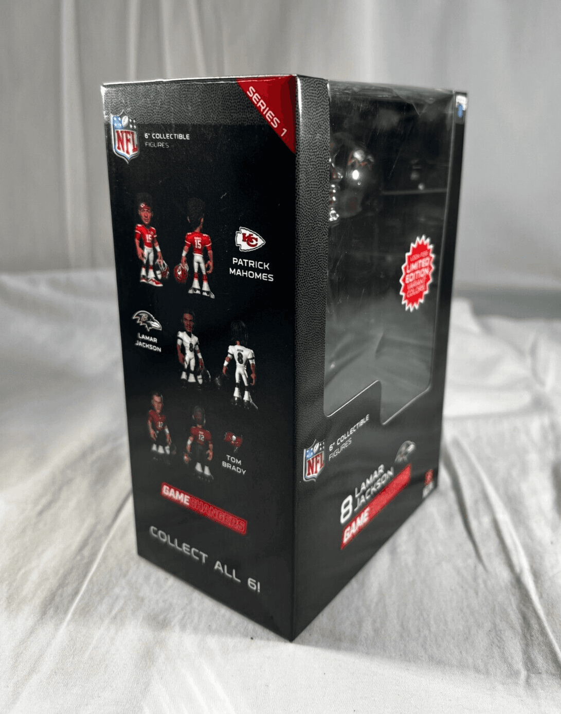 NFL Lamar Jackson Figure #8 Game Changers Limited Edition Excite 2023 New Sealed - Thumbnail 9