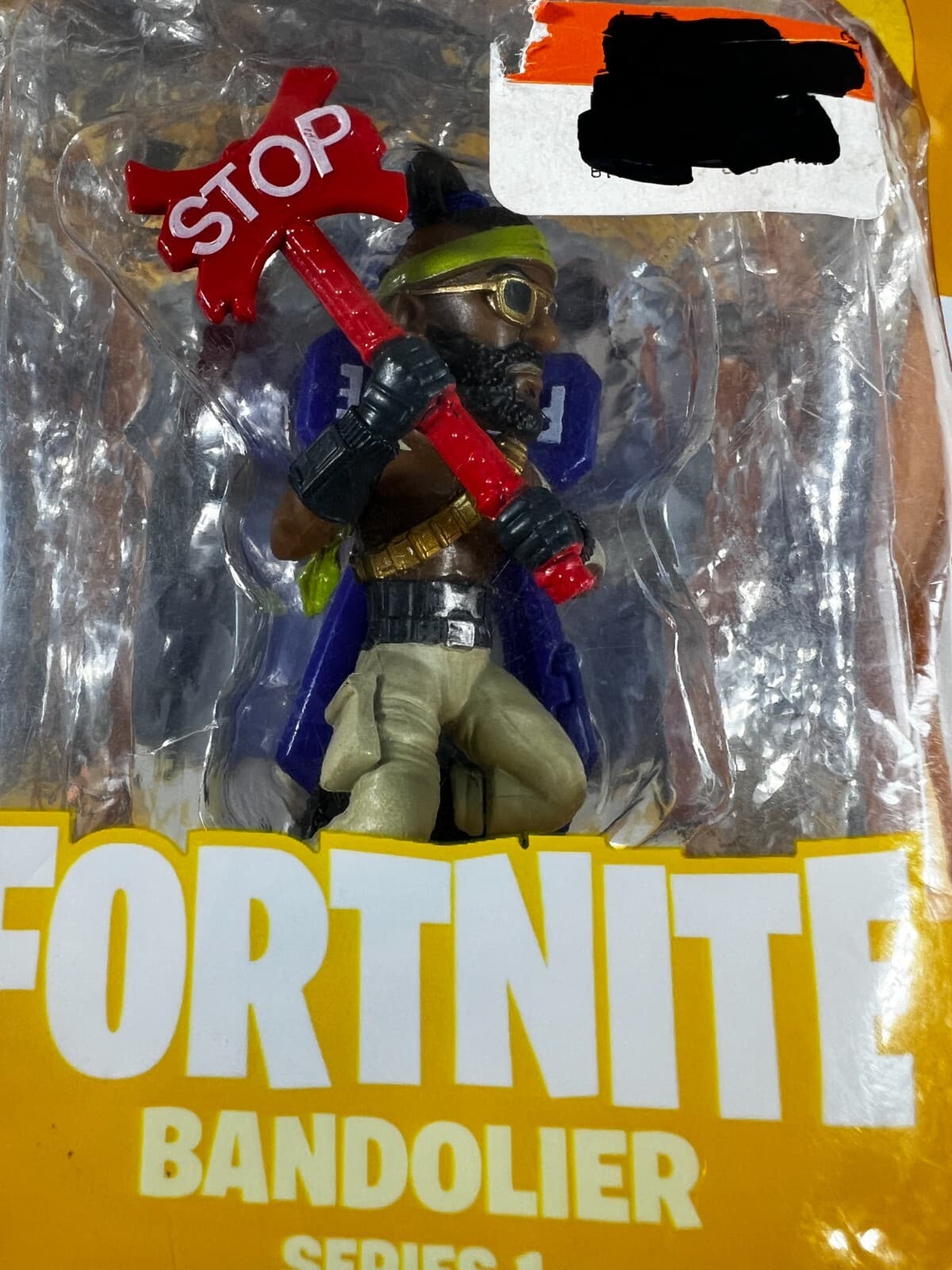 Epic Game Fortnite Bandolier Action Figure Series 1 No Shirt No Surrender NEW - Thumbnail 3