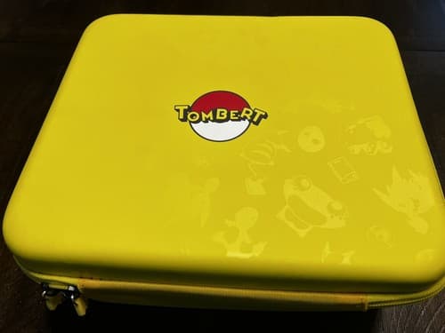 NEW Tombert Pokemon Nintendo Switch Case Hard Shell With Formed Inner Foam RARE