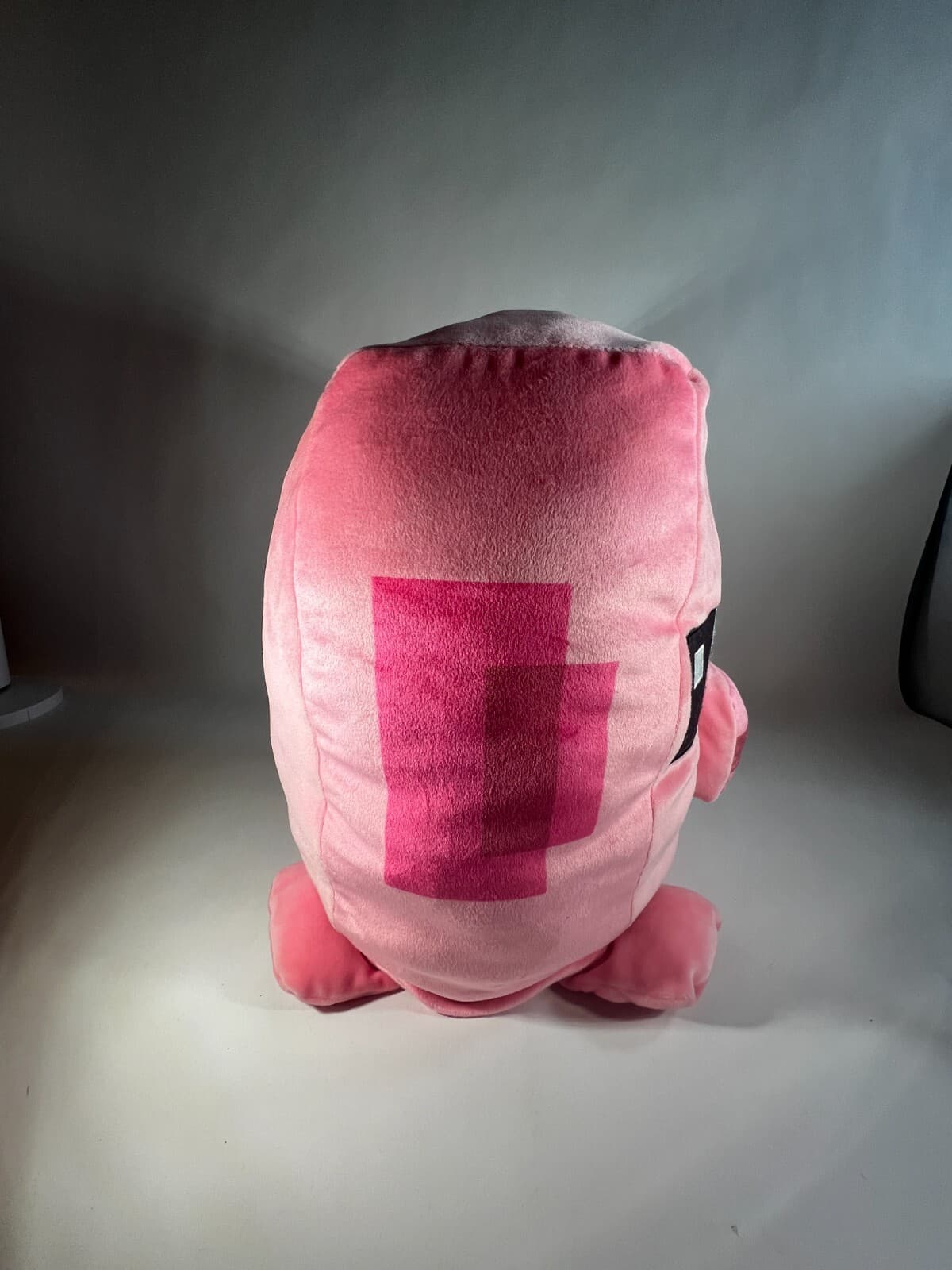 Minecraft Cuutopia Pink Pig 14" Plush Stuffed Animal Mattel 2022 - Thumbnail 6