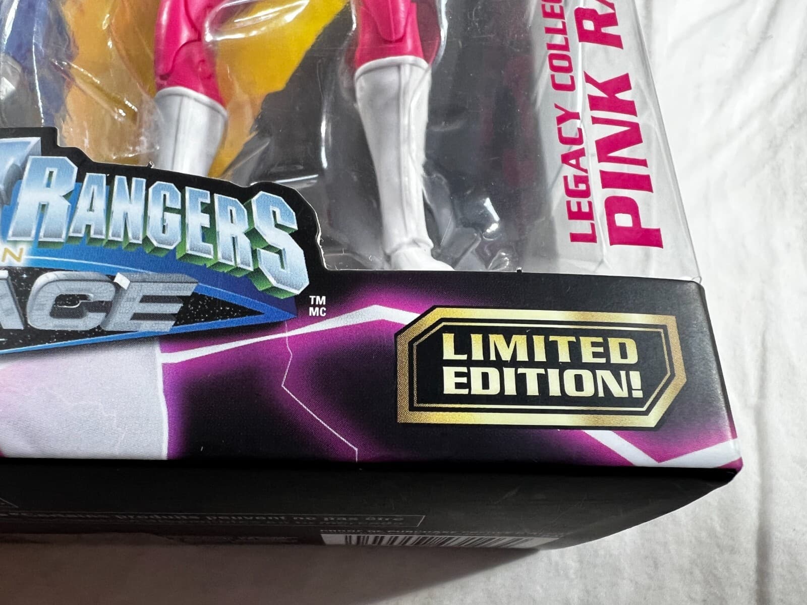 Bandai Saban's Power Rangers Pink Build A Megazord In Space Limited Edition NEW - Thumbnail 9