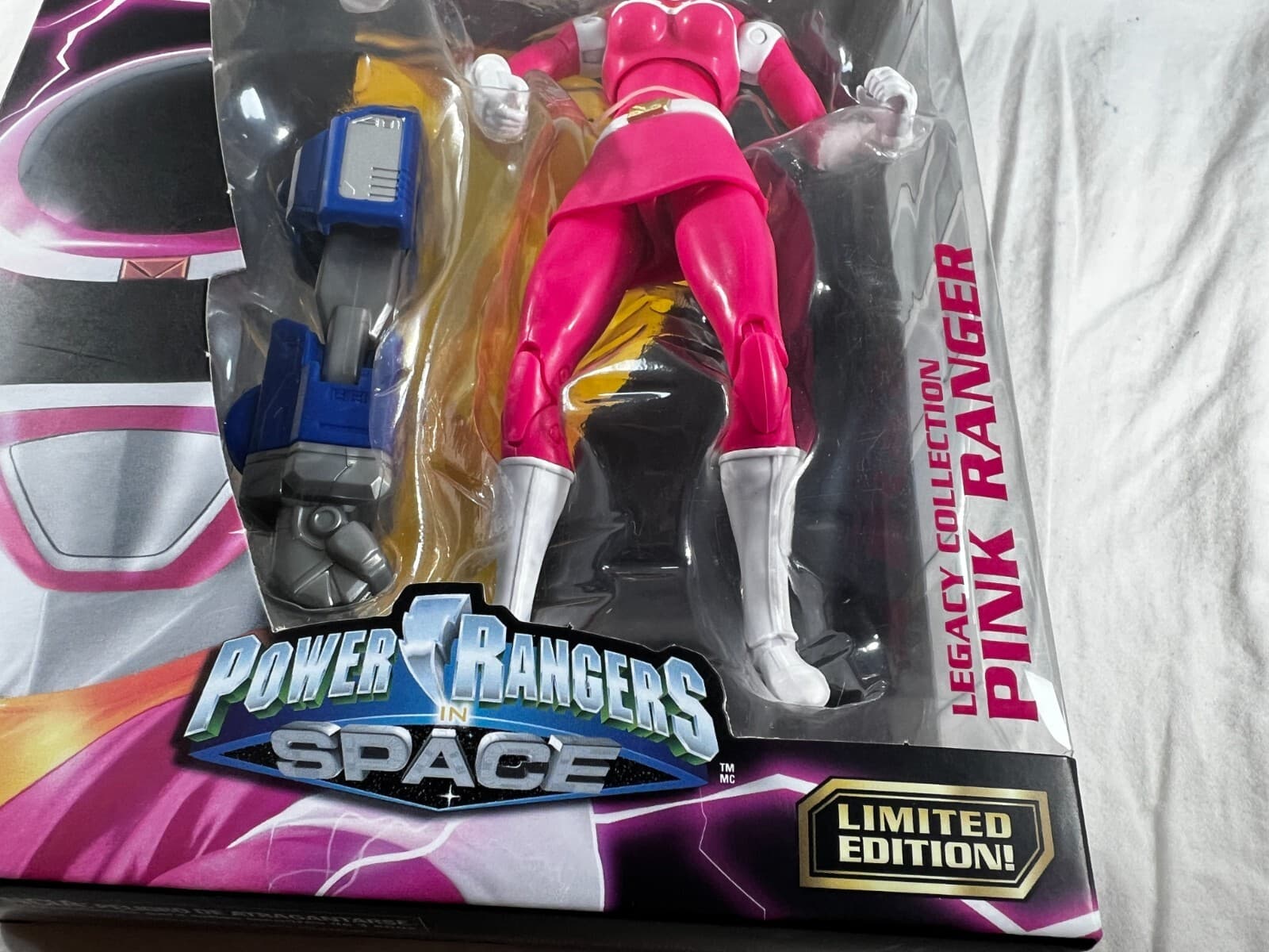 Bandai Saban's Power Rangers Pink Build A Megazord In Space Limited Edition NEW - Thumbnail 8