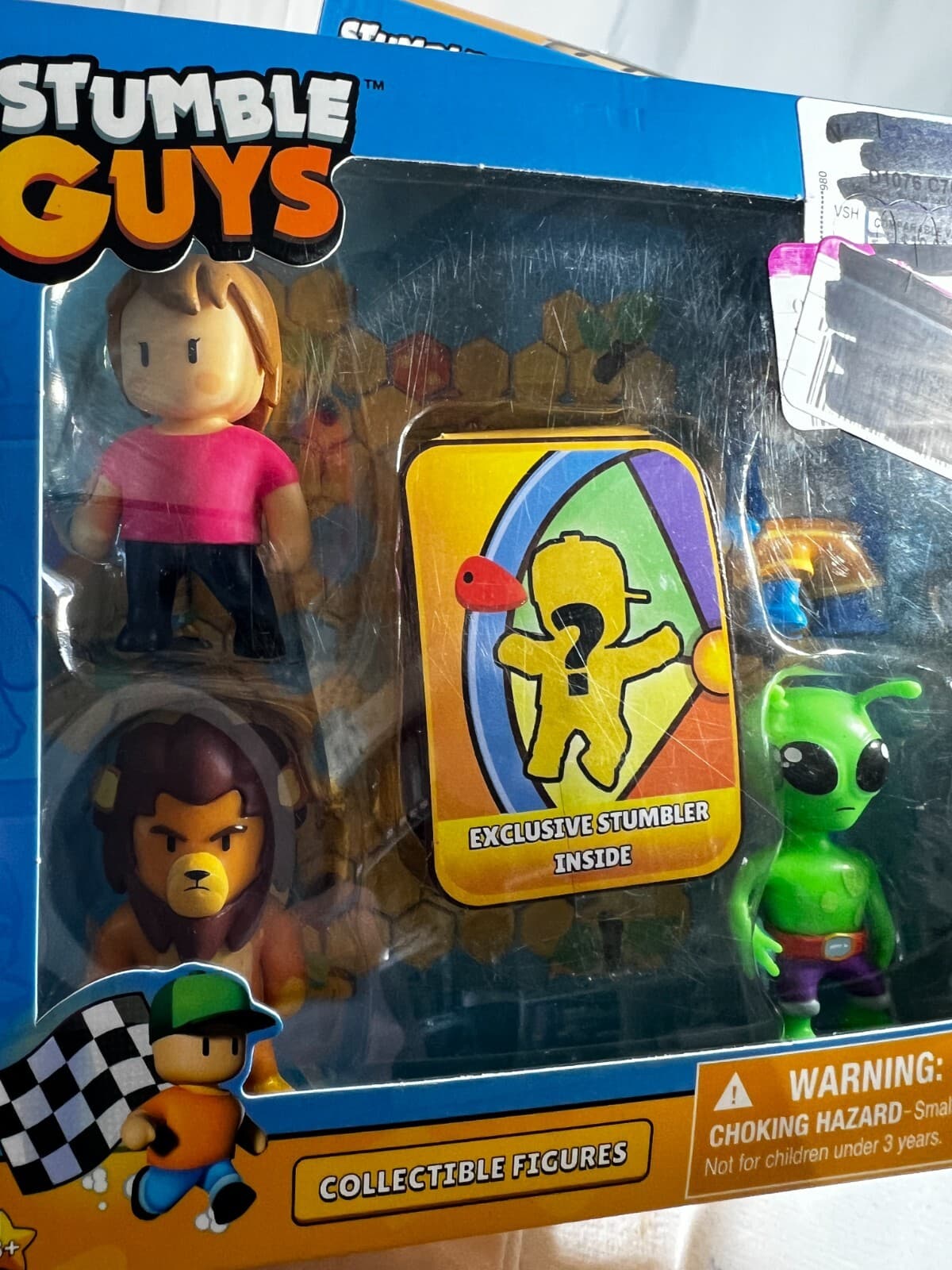 Stumble Guys Set 5 Action Figures Mystery Stumbler Leonidas Alien Megalodon Ms. - Thumbnail 6