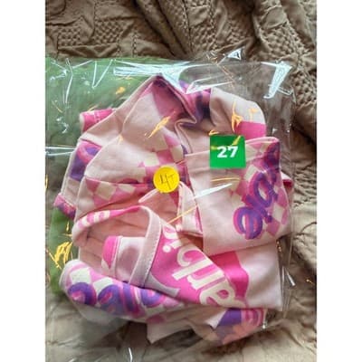 Barbie Toddler Girls Print Drop Waist Long Sleeve Dress Pink 4T NWT - Thumbnail 11