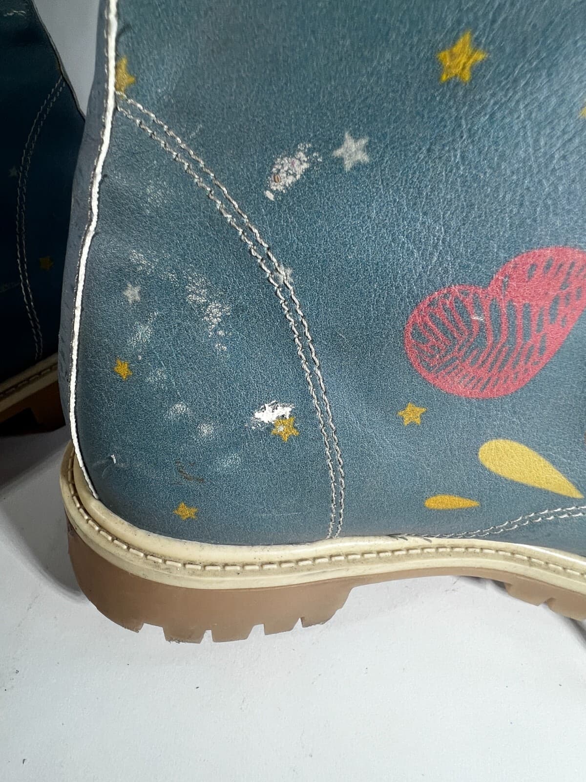 Goby Unicorn Womens Girls Combat Boots Shoes Size EU 36 U.S. 5 / 5.5 Rare - Thumbnail 13