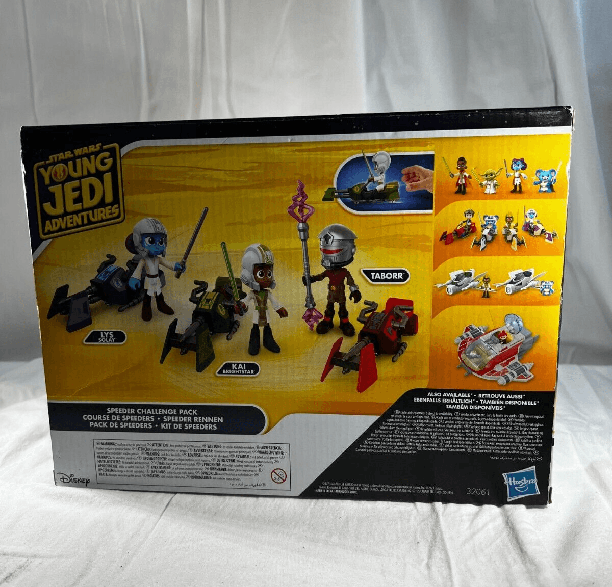 Star Wars Young Jedi Adventures Speeder Challenge Pack Disney Hasbro 2023 NEW - Thumbnail 9