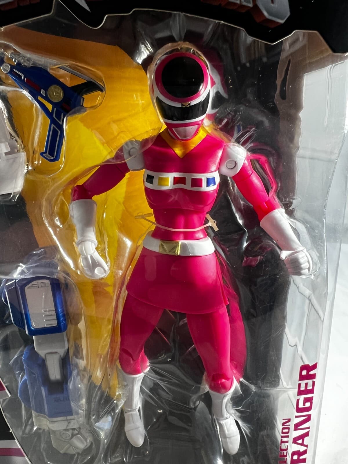 Bandai Saban's Power Rangers Pink Build A Megazord In Space Limited Edition NEW - Thumbnail 6