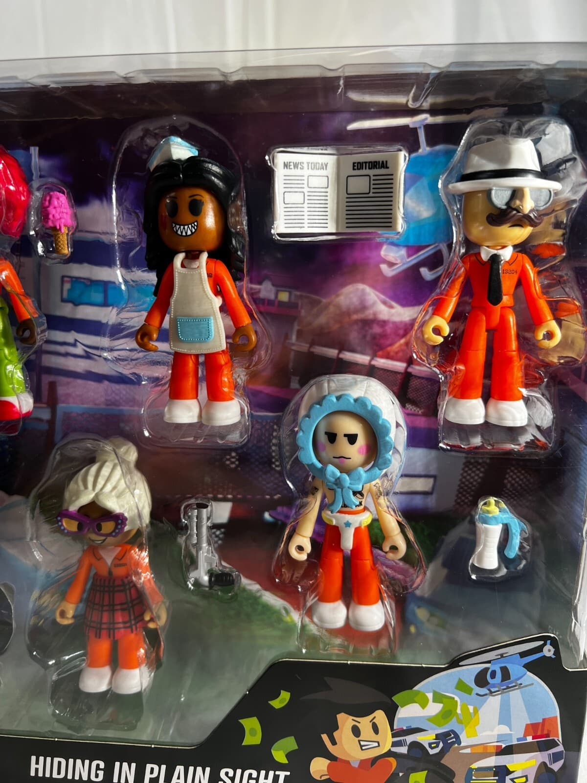 Jail Break Devseries 12pcs Action Figures Hiding in Plain Sight Virtual Code NEW - Thumbnail 6