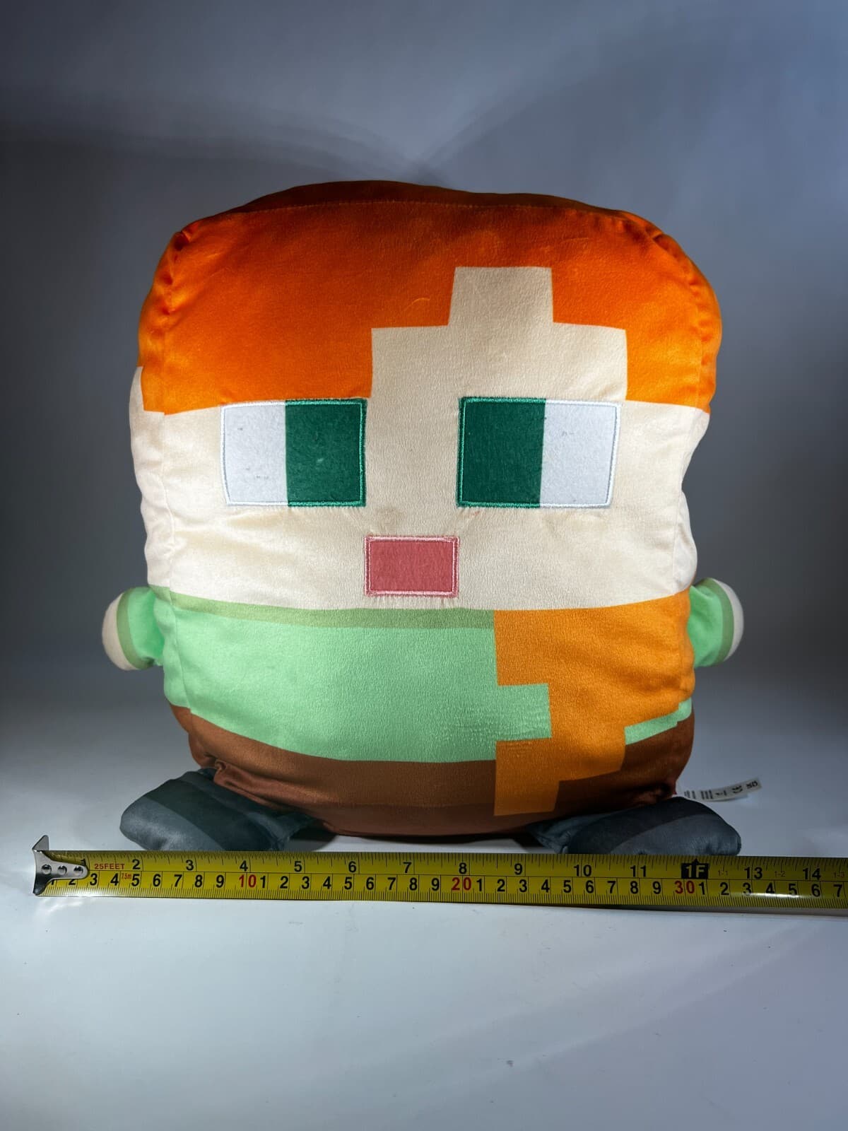 Mattel Mojang Minecraft Cuutopia Alex 14" Plush Pixel Stuffed Animal Boy - Thumbnail 11