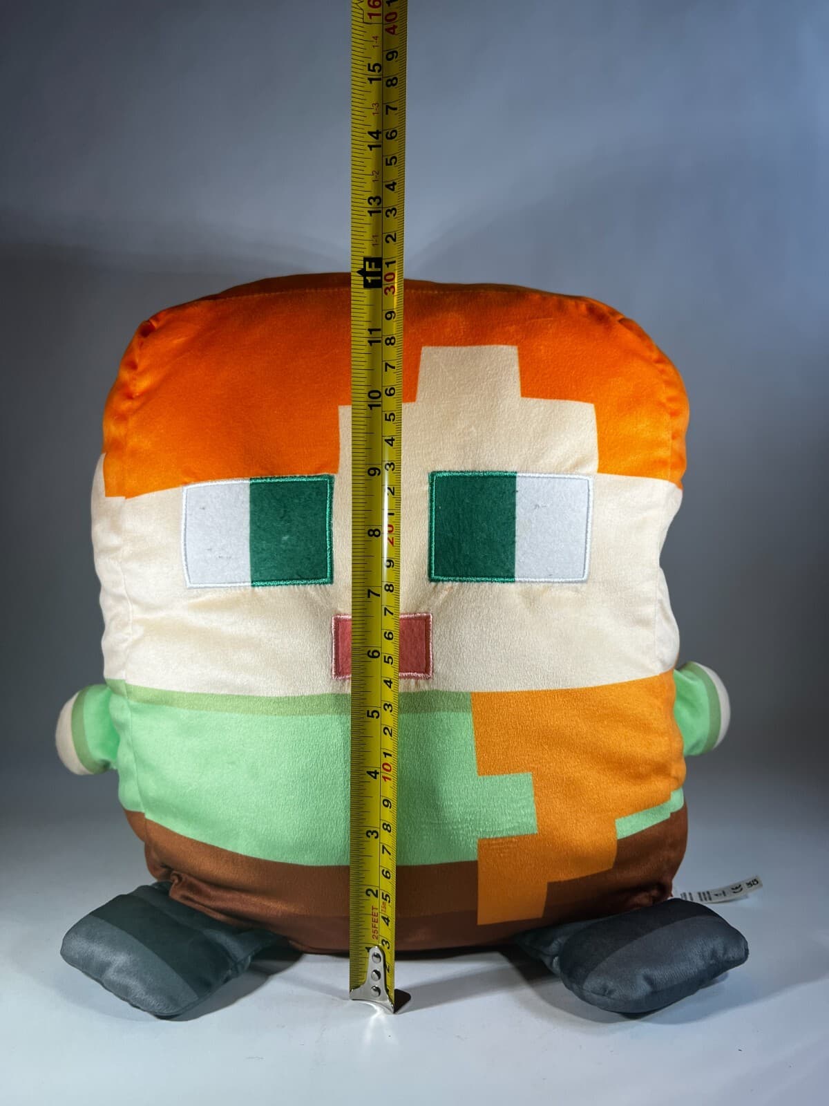 Mattel Mojang Minecraft Cuutopia Alex 14" Plush Pixel Stuffed Animal Boy - Thumbnail 10