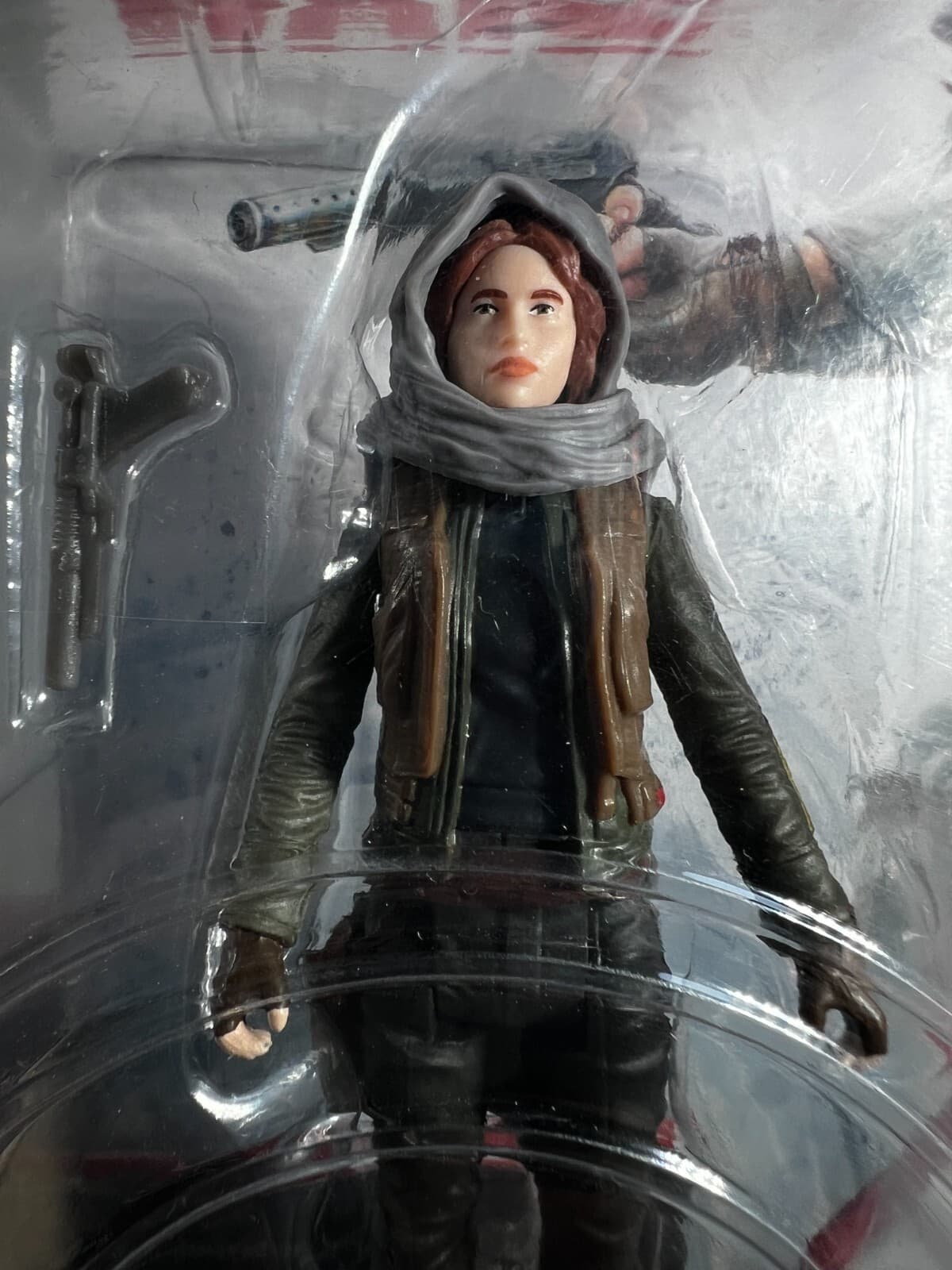 Star Wars Jyn Erso (Jedha) Action Figure Force Link Disney Hasbro New Sealed - Thumbnail 4