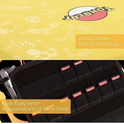 NEW Tombert Pokemon Nintendo Switch Case Hard Shell With Formed Inner Foam RARE - Thumbnail 23