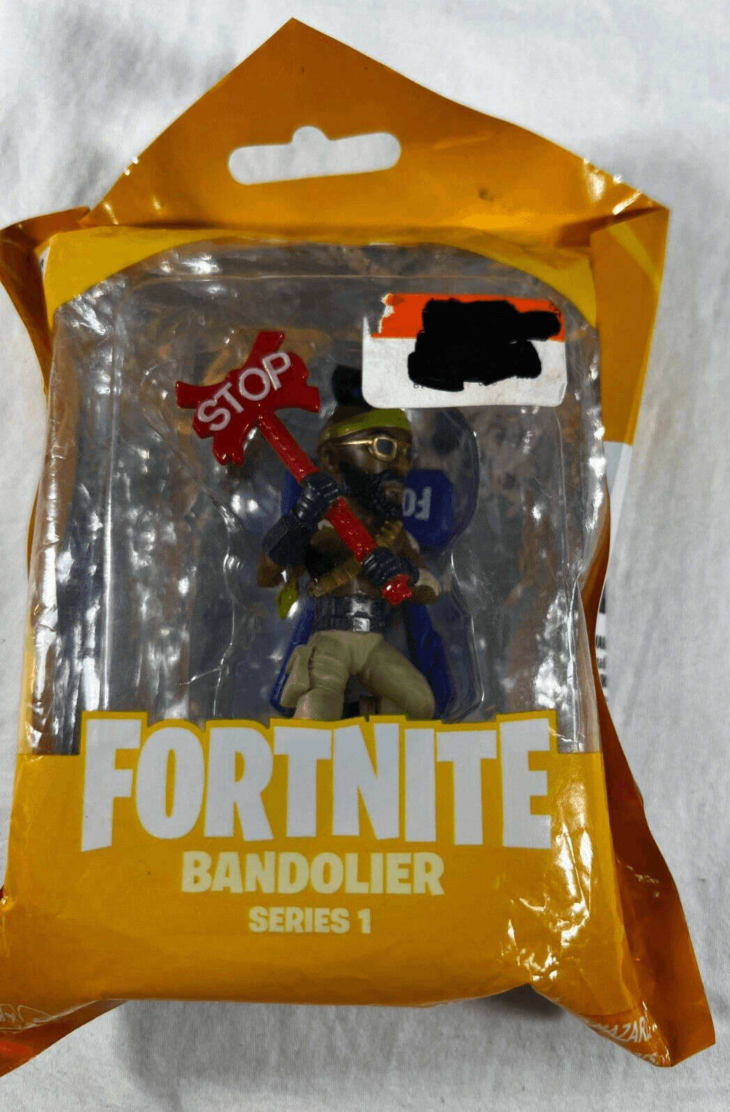 Epic Game Fortnite Bandolier Action Figure Series 1 No Shirt No Surrender NEW