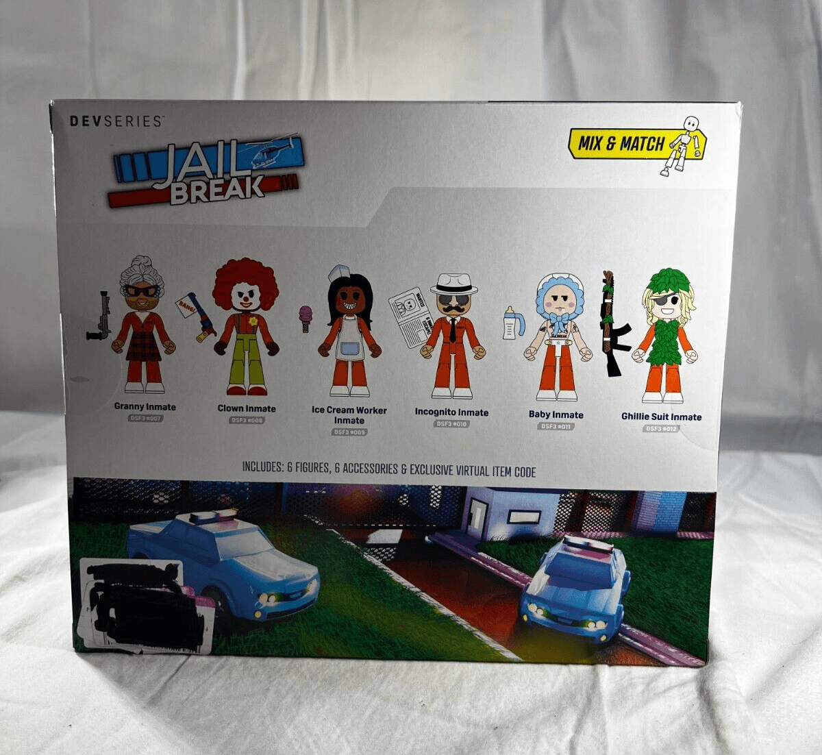 Jail Break Devseries 12pcs Action Figures Hiding in Plain Sight Virtual Code NEW - Thumbnail 2