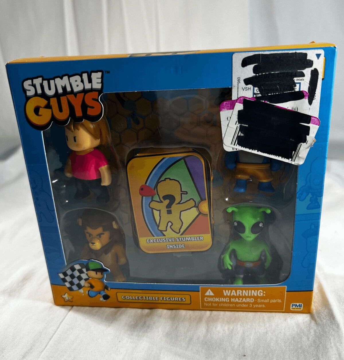 Stumble Guys Set 5 Action Figures Mystery Stumbler Leonidas Alien Megalodon Ms. - Thumbnail 5