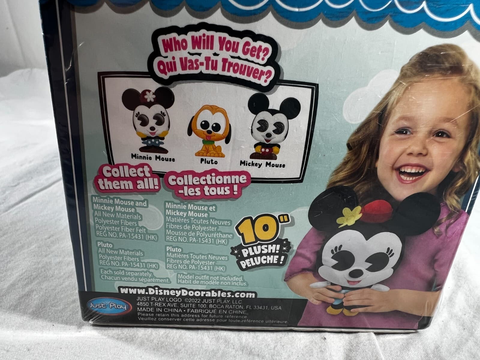 Disney Doorabels Puffables Plush Toy 10" Who Will You Get Just Play NEW Sealed - Thumbnail 10