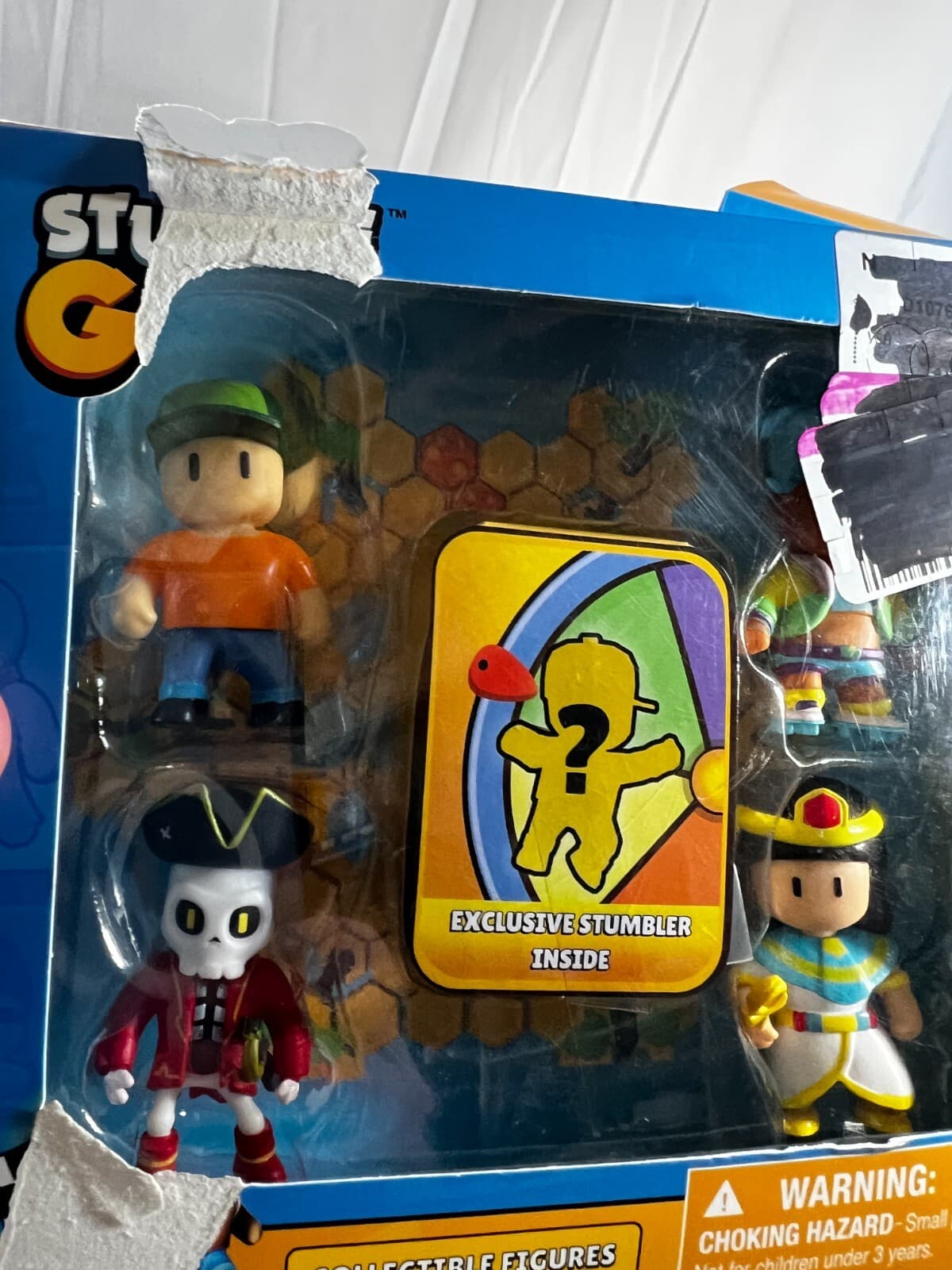 Stumble Guys Set 5 Action Figures Mystery Stumbler Cleopatra Velocit Noheart Mr - Thumbnail 5