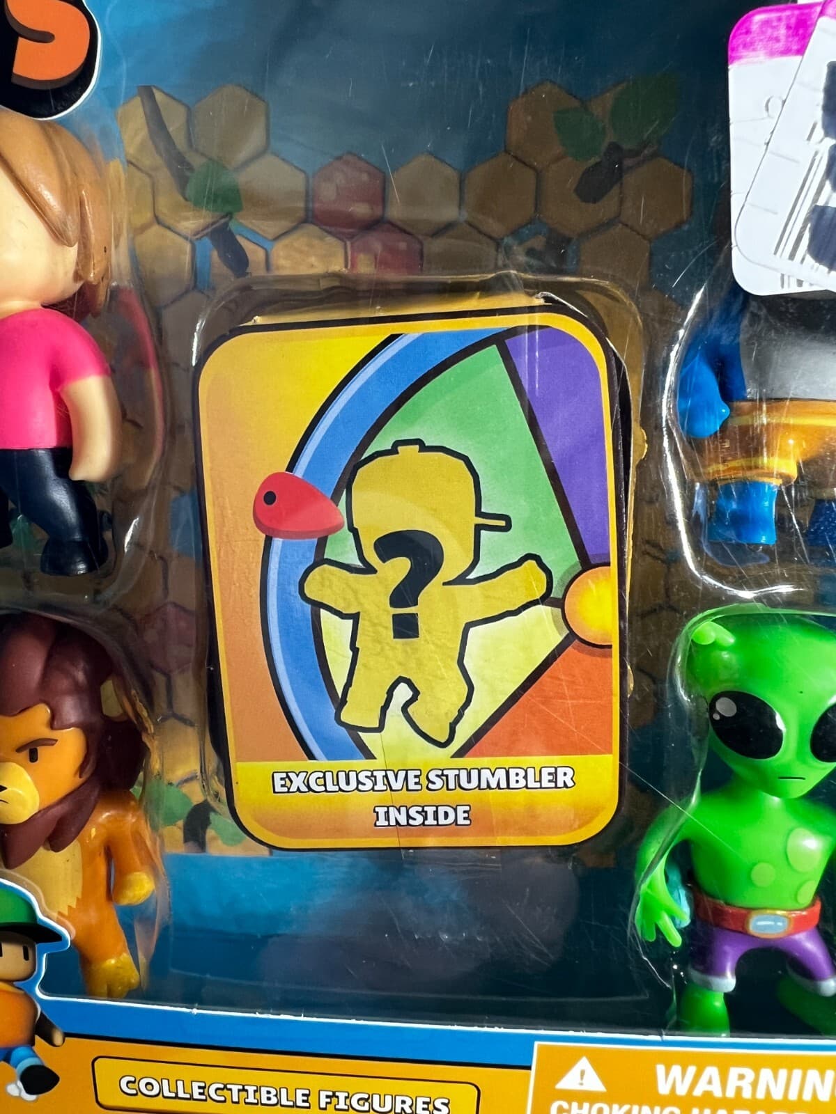 Stumble Guys Set 5 Action Figures Mystery Stumbler Leonidas Alien Megalodon Ms. - Thumbnail 8