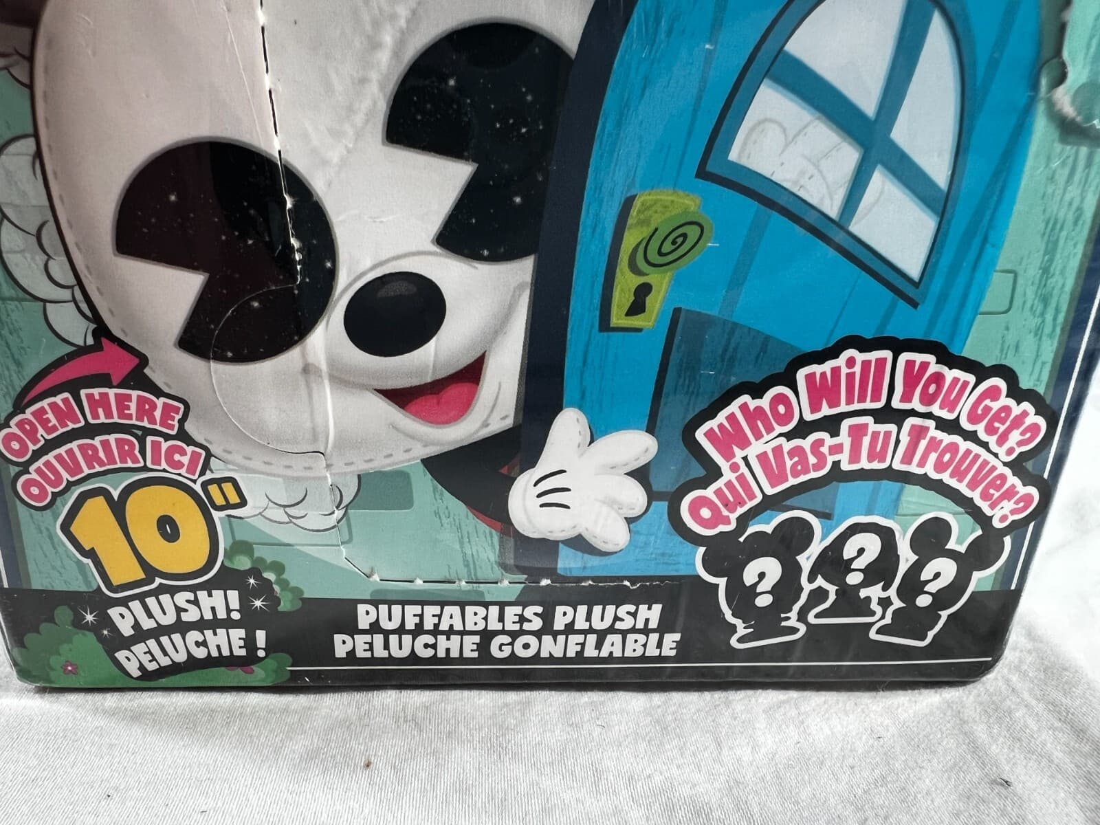 Disney Doorabels Puffables Plush Toy 10" Who Will You Get Just Play NEW Sealed - Thumbnail 5