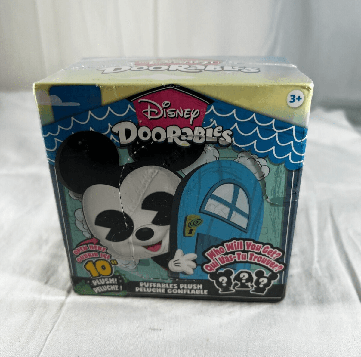 Disney Doorabels Puffables Plush Toy 10" Who Will You Get Just Play NEW Sealed - Thumbnail 4