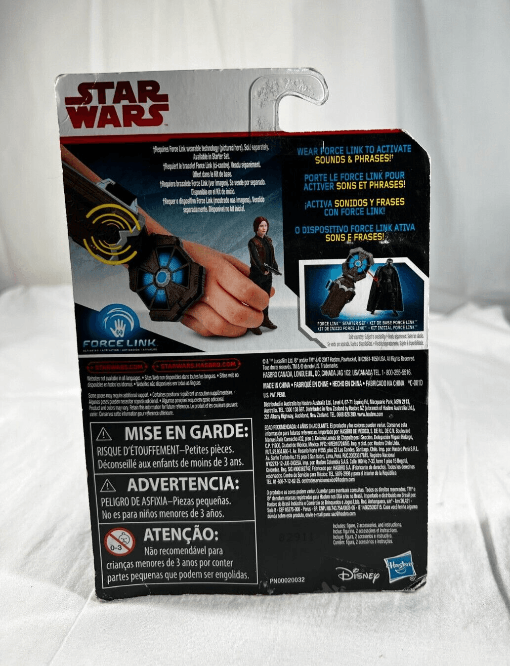 Star Wars Jyn Erso (Jedha) Action Figure Force Link Disney Hasbro New Sealed - Thumbnail 2