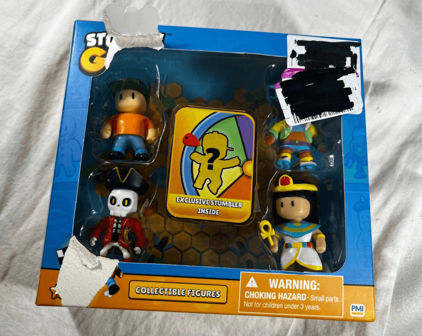 Stumble Guys Set 5 Action Figures Mystery Stumbler Cleopatra Velocit Noheart Mr - Thumbnail 3