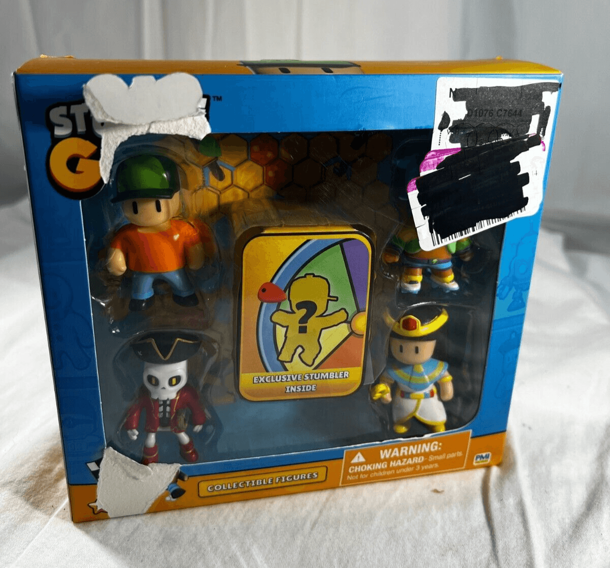 Stumble Guys Set 5 Action Figures Mystery Stumbler Cleopatra Velocit Noheart Mr - Thumbnail 4
