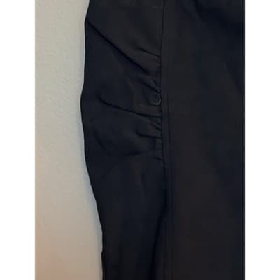 Sensational Collections Women’s Fitted Stretch Knee Length Skirt Black M - Thumbnail 4