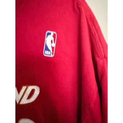 LeBron James Cleveland Cavaliers #23 Adidas Short Sleeve T Shirt 2XL Red NBA - Thumbnail 2