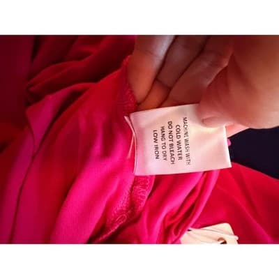 Olivaceous Halter Wide Leg Backless Palazzo Sexy Jumpsuit Pink Medium NWT - Thumbnail 12