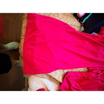 Olivaceous Halter Wide Leg Backless Palazzo Sexy Jumpsuit Pink Medium NWT - Thumbnail 9