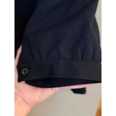 Estee Lauder Women's Collarless Design Three Quarter Sleeve Suit Jacket Black 18 - Thumbnail 12