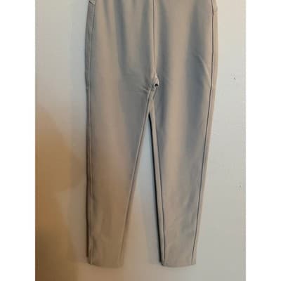Conceited High Waist Pull On Stretch Pants Sage Gray Activewear Women's S/M NWT - Thumbnail 2
