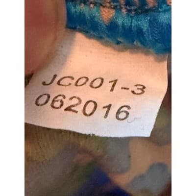 LuLaRoe Floral Spring Summer Wide Waistband Leggings Blue Green Tall Curvy - Thumbnail 10