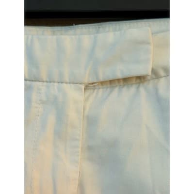 J.Crew City Fit White Dress Pants Straight Leg Mid Rise Women’s 2S Small - Thumbnail 5
