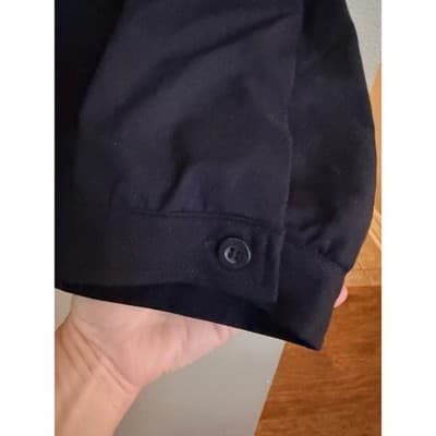 Estee Lauder Women's Collarless Design Three Quarter Sleeve Suit Jacket Black 18 - Thumbnail 9