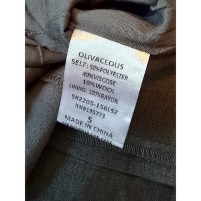 Olivaceous Pleated Lined Schoolgirl Preppy Chic Mini Skirt Gray Small NWT - Thumbnail 9