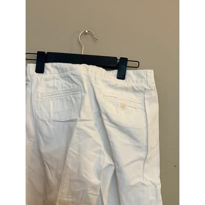 J.Crew City Fit White Dress Pants Straight Leg Mid Rise Women’s 2S Small - Thumbnail 9