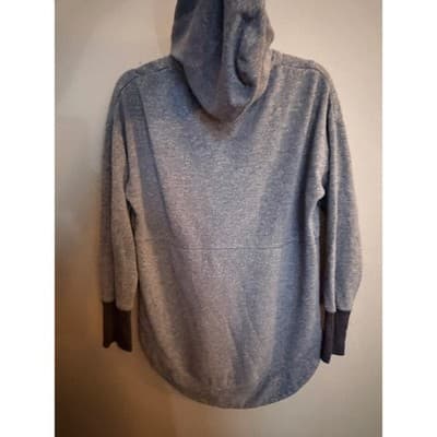 Le Verde Philadelphia Eagles Full Zip Pockets Hoodie Long Sleeve Jacket Gray M - Thumbnail 12