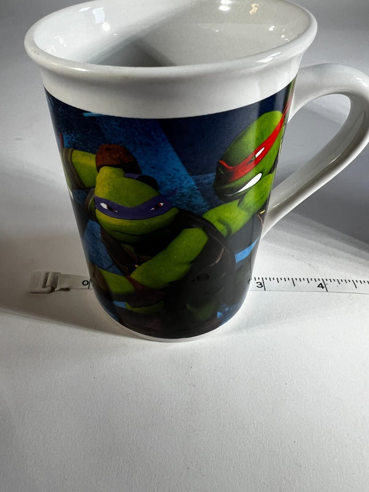 TMNT Teenage Mutant Ninja Turtles 2014 VIACOM Vintage Coffee Mug Set of 2 Cups - Thumbnail 12