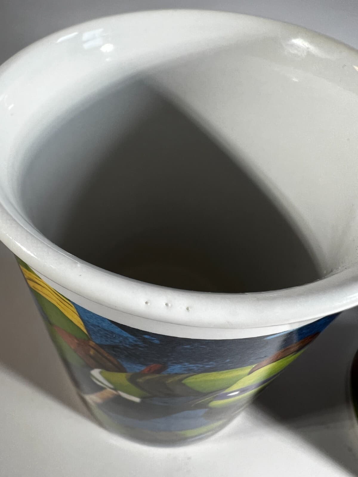 TMNT Teenage Mutant Ninja Turtles 2014 VIACOM Vintage Coffee Mug Set of 2 Cups - Thumbnail 11
