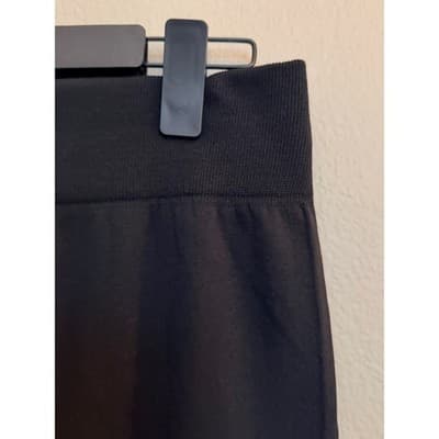 Homma Black Leggings 3XL Pull On Thick Fitted Stretch Pants Women Plus Size - Thumbnail 6