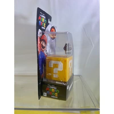NEW The Super Mario Bros Movie Goomba Mini Figure With Question Block - Thumbnail 5