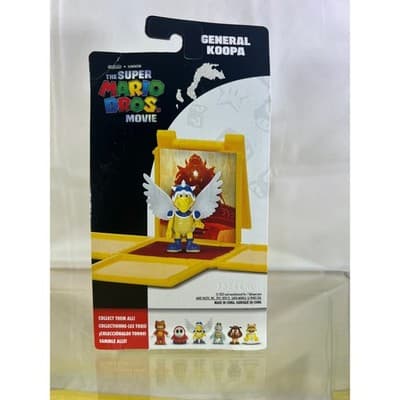NEW Super Mario Bros Movie GENERAL KOOPA Action Figure Cube - Thumbnail 3