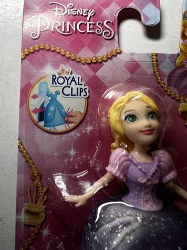 NEW Disney Princess Rapunzel Royal Clips Clip-on Dress Tangled Hasbro NIP - Thumbnail 2