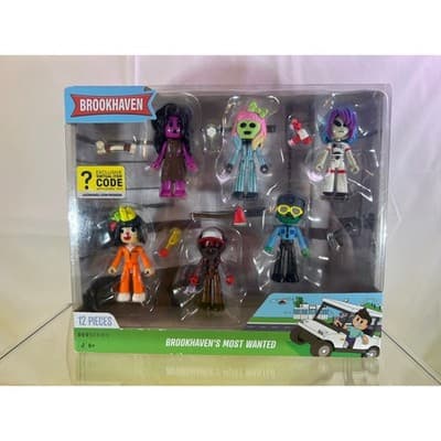 NEW Roblox DevSeries Jail Break Hiding in Plain Sight Action Figure Digital Code - Thumbnail 2