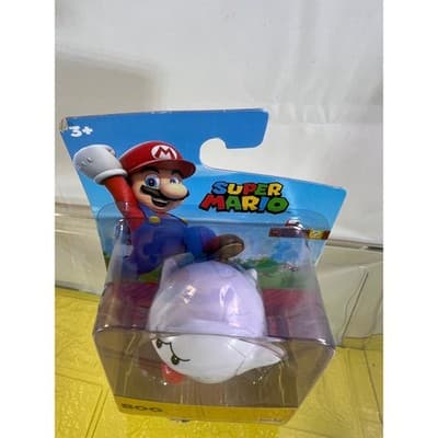 NEW Jakks Super Mario Boo Collectible Action Figure World of Nintendo NIP - Thumbnail 3