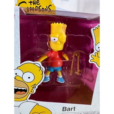 NEW Jakks Pacific The Simpsons Wave 2 Bart with Slingshot NIB - Thumbnail 2