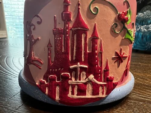 Disney Princess Snowglobe Music Box Sleeping Beauty Belle Cinderella Kcares 6.5" - Thumbnail 14