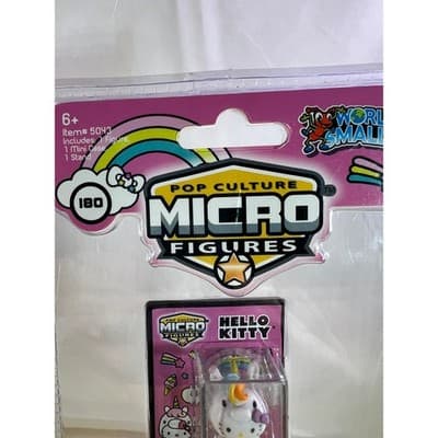 NEW World's Smallest HELLO KITTY IN UNICORN COSTUME Pop Culture Micro Figure Toy - Thumbnail 5